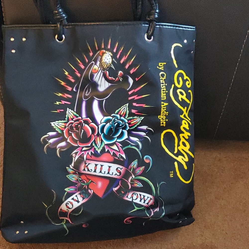 Ed Hardy tote...